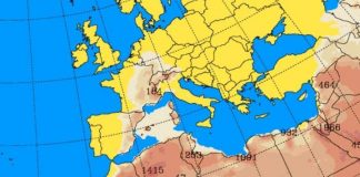 El Govern balear activa la alerta en las Islas por superación del valor límite diario para la protección de la salud de partículas de polvo (PM10) Mapa facilitado por el Govern balear