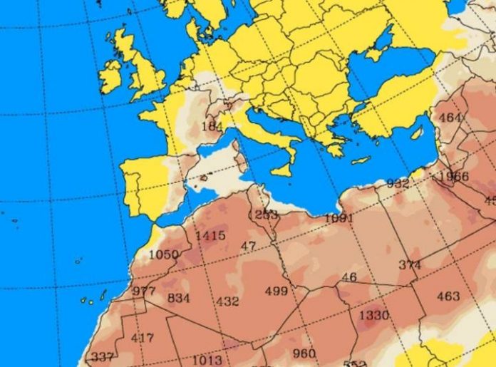 Mapa facilitado por el Govern balear