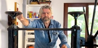 “Taller blau. Gilbert Herreyns. Gravat i litografia”: historia viva del arte en Formentera Gilbert Herreyns