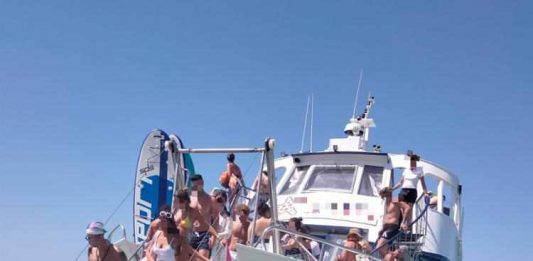 Levantadas 4 actas contra una empresa por desembarcar personas sin la autorización necesaria en s’Espalmador