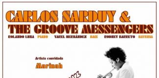 Carlos Sarduy & The Groove Messengers en concierto Carlos Sarduy