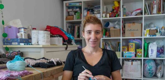 «Tejer me permite canalizar mi fuerza creativa» Entrevista a Margherita Rossi
