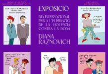 Formentera inaugura dos exposiciones itinerantes de Diana Raznovich contra la violencia machista