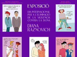 Formentera inaugura dos exposiciones itinerantes de Diana Raznovich contra la violencia machista