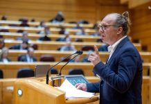 Juanjo Ferrer reclama para Baleares un estatus de zona ultraperiférica similar al de Canarias El senador Juanjo Ferrer al Senat