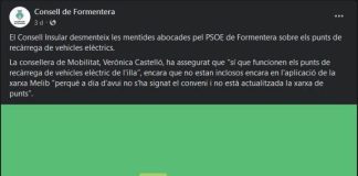 El PSOE denuncia que Sa Unió sigue haciendo un uso partidista de las redes sociales del Consell