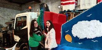 La tierra, el aire y el fuego representados en cada una de las carrozas de los Reyes Magos Associació Reis Mags
