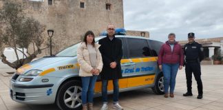 La DGT cede al Consell de Formentera un coche-radar para la vigilancia y control del tráfico en la isla coche DGT