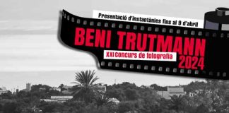 Publicadas las bases de la XXI edición del Concurso de Fotografía Beni Trutmann Cartel XXI Concurso de Fotografía Beni Trutmann