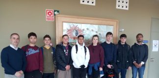 Nueve personas contratadas como alumnos trabajadores por parte del Consell Insular de Formentera a través del proyecto «SOIB Jove Formación y Empleo» Estudiantes trabajadores del proyecto SOIB Jove Formación y Empleo