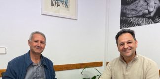 Consell y Obra Cultural Balear de Formentera firman un convenio para promover la cultura y el patrimonio de la isla Firma convenio OCB 2024