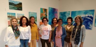 Once alumnas del taller de pintura exponen sus obras en la Sala «Ajuntament Vell» Muestra taller Teresa Matilla 2024