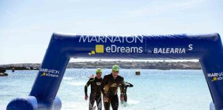 Día redondo, con un millar de nadadores en la Marnaton eDreams Formentera by Baleària
