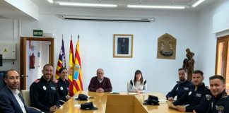 Formentera presenta a sus cuatro nuevos agentes de policía en prácticas Presentación nuevos agentes Policía local en prácticas