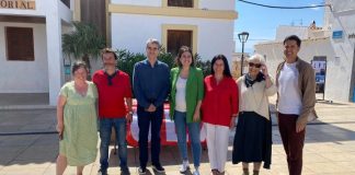 Alicia Homs pide en Formentera el voto para el PSOE en las elecciones europeas Alicia Homs