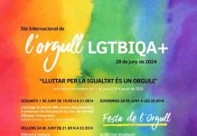 Amplio programa de actividades con motivo del Día Internacional del Orgullo LGTBIQA+ Cartel Orgull 2024