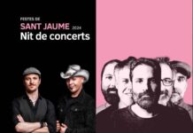 Conciertos de Projecte Mut y Antònia Font en el día grande de Formentera Projecte Mut y Antònia Font por Sant Jaume 2024
