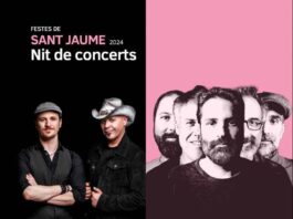 Conciertos de Projecte Mut y Antònia Font en el día grande de Formentera Projecte Mut y Antònia Font por Sant Jaume 2024