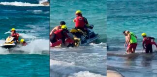 Socorristas de Formentera rescatan a un hombre de 75 años precipitado de un catamarán
