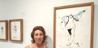 Cuando los dibujos bailan expo Julie Aubrun
