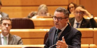 El PP denuncia en el Senado que Formentera ha sufrido una legislatura sin un Gobierno central comprometido con la isla El senador autonómico Miquel Jerez