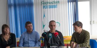 Sa Unió acusa a Córdoba de crear «cortinas de humo» para tapar su «nefasta gestión» Roda de premsa Sa Unió