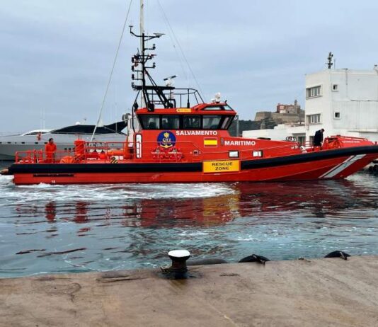 Rescatados 19 migrantes subsaharianos a dos millas al sur de la Mola