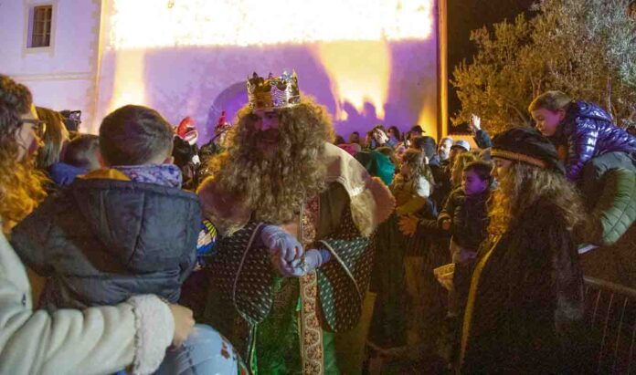 Llegada de los Reyes Magos a Sant Francesc