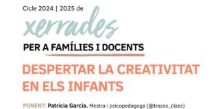 Xerrada per a famílies per despertar la creativitat en els infants