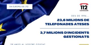 El 112 gestionó 1.424 emergencias en Formentera durante el año 2024