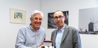 El Consell homenajea a Pere Gibert con motivo de su jubilación Pere Gibert