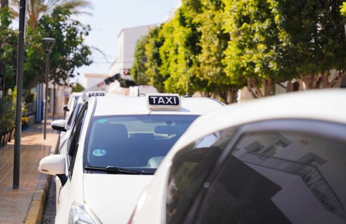 Taxis en la parada de Sant Francesc