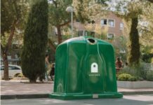 Formentera lidera la aportación a la recogida selectiva de vidrio Contenedor envases de vidrio