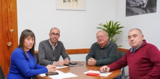 El Consell de Formentera se reúne con la nueva directiva de la asociación de usuarios de s’Estany des Peix Consell y usuarios s'estany des Peix