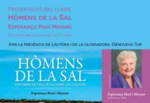 Esperança Marí presenta el llibre Hòmens de la sal