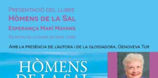 Esperança Marí presenta el llibre Hòmens de la sal