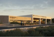 El Consell de Govern autoriza la licitación del contrato de obra del nuevo Centro de Salud de Formentera Maqueta del nuevo edificio junto al Hospital de Formentera