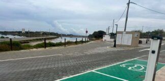 El conseller balear de Turismo, Cultura y Deportes visita las obras del casco urbano de Sa Roqueta en Formentera Mejoras zona sa Roqueta