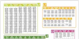 Los nuevos horarios de las diferentes líneas de autobús que conectan todos los núcleos de la isla empezarán a estar operativos a partir de mañana martes 10 de junio Horario autobuses a partir del 10 de junio 2025