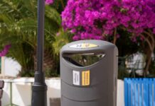 Iniciada la renovación progresiva de papeleras y contenedores en los núcleos de Sant Francesc y es Caló Nuevas papeleras instaladas en Sant Francesc y es Caló