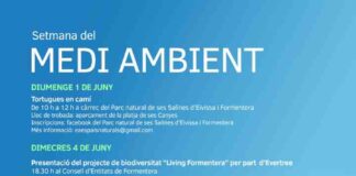 Formentera celebra la Semana del Medio Ambiente con actividades familiares, talleres y divulgación científica
