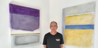 Enric Riera celebra 40 años de exposiciones con «Paisatges essencials» Enric Riera en la Sala Ajuntament Vell