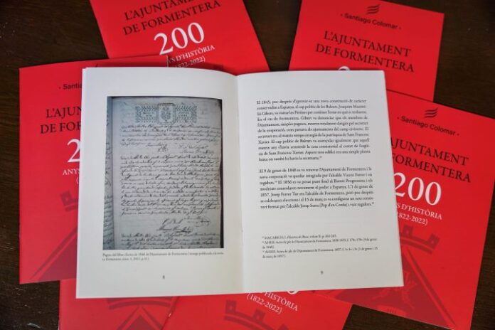 Imagen del libro Ajuntament de Formentera 200 años de història