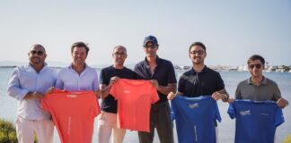 Presentación de la camiseta oficial Ecoalf Sports de la 15K Formentera Sunset Run 2025 Presentación camiseta de la 15K Formentera Sunset Run 2025