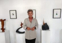 El dibujo y la escultura confluyen en la muestra de Tomás López Expo Tomás López