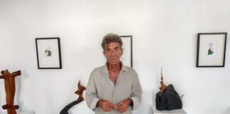 El dibujo y la escultura confluyen en la muestra de Tomás López Expo Tomás López