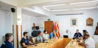 El Consell Insular de Formentera reúne a los cuerpos de seguridad y emergencias para hacer balance de los efectos de la DANA en la isla