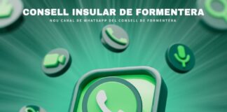 El Consell de Formentera amplía sus canales de comunicación y abre un nuevo canal de difusión de WhatsApp Canal WhatsApp Consell de Formentera