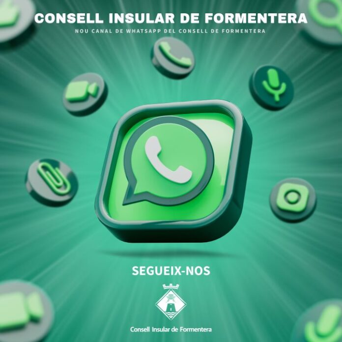 Canal WhatsApp Consell de Formentera