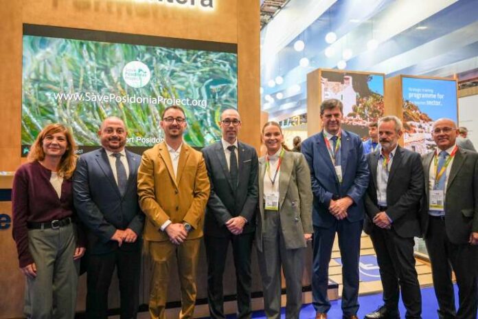 Representantes de Formentera y del Govern balear en la jornada inaugural de la WTM de Londres 2025 WTM Londres 2025